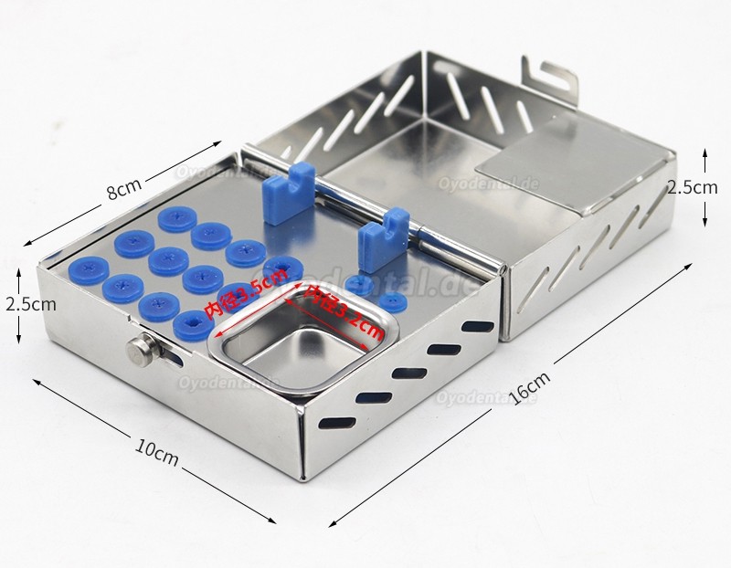 Dental Implantat Instrumentenkassette Mittel Edelstahl Chirurgie Set